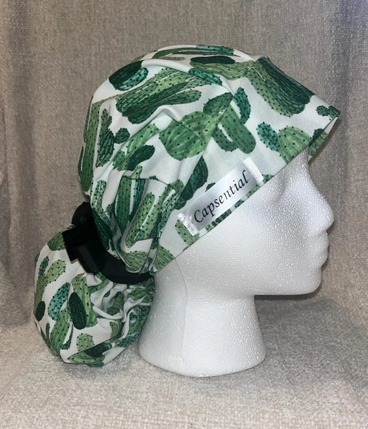 Bouffant/Ponytail: Cactus